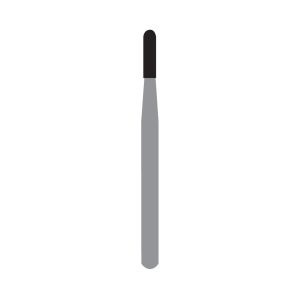 Kerr Jet Tungsten Carbide Operative Bur 1157 010 Straight Round End Fissure FG 19mm (100)