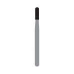 Kerr Jet Tungsten Carbide Operative Bur 1158 012 Straight Round End Fissure FG 19mm (100)