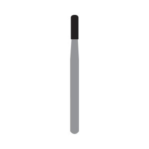 Kerr Jet Tungsten Carbide Operative Bur 1158 012 Straight Round End Fissure FG 19mm (100)