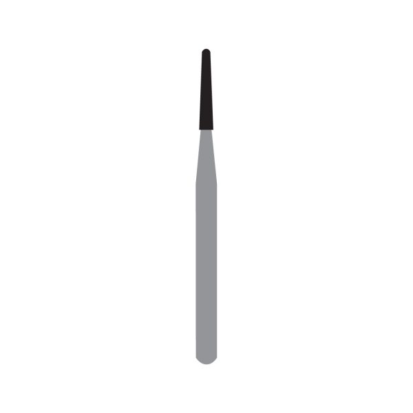 Kerr Jet Tungsten Carbide Operative Bur 1169L 009 Taper Round End Fissure FG 19mm (100)