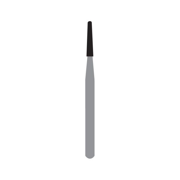 Kerr Jet Tungsten Carbide Operative Bur 1170L 010 Taper Round End Fissure FG 19mm (5)