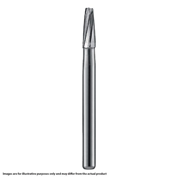 Kerr Jet Tungsten Carbide Operative Bur 1171 012 Taper Round End Fissure FG 19mm (5)