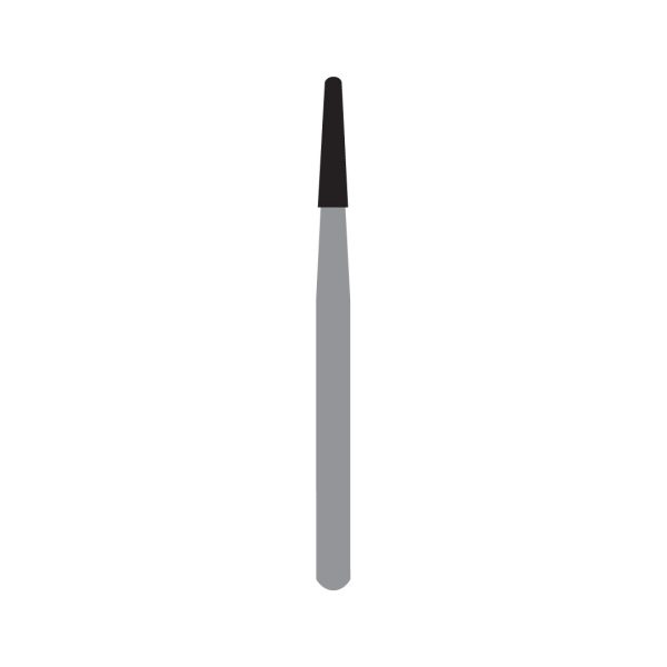 Kerr Jet Tungsten Carbide Operative Bur 1171L 012 Taper Round End Fissure FG 19mm (5)