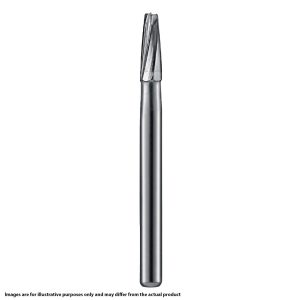 Kerr Jet Tungsten Carbide Operative Bur 1171L 012 Taper Round End Fissure FG 19mm (100)