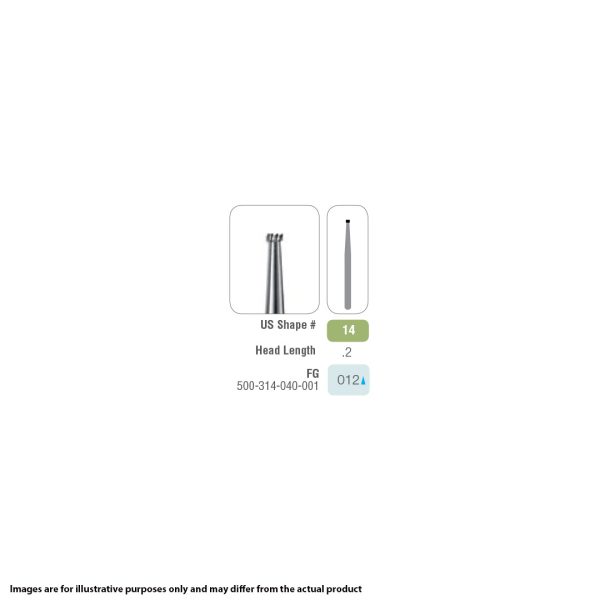 Kerr Jet Tungsten Carbide Operative Bur 14 012 Wheel FG 19mm (100)
