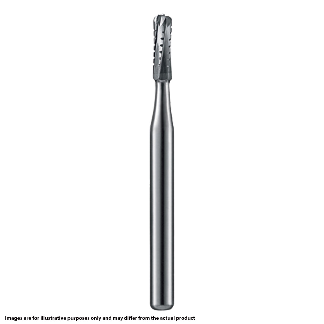 Kerr Jet Tungsten Carbide Operative Bur 1558 012 Straight Round End X-Cut Fissure FG 19mm (5) Kerr Jet Tungsten Carbide Operative Bur 1558 012 Straight Round End X-Cut Fissure FG 19mm (5)