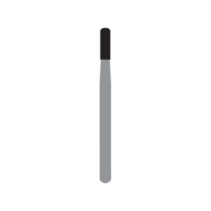 Kerr Jet Tungsten Carbide Operative Bur 1558 012 Straight Round End X-Cut Fissure FG 19mm (100)