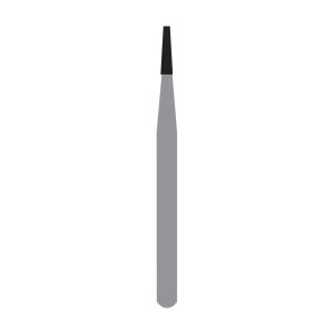 Kerr Jet Tungsten Carbide Operative Bur 168 008 Taper Flat End Fissure FG 19mm (5)