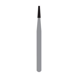 Kerr Jet Tungsten Carbide Operative Bur 169 009 Taper Flat End Fissure FG 19mm (100)