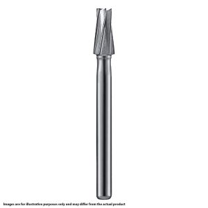 Kerr Jet Tungsten Carbide Operative Bur 170 010 Taper Flat End Fissure FG 19mm (5)