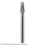 Kerr Jet Tungsten Carbide Operative Bur 1702 016 Taper Round End X-Cut Fissure FG 19mm (5)