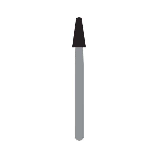 Kerr Jet Tungsten Carbide Operative Bur 1703 021 Taper Round End X-Cut Fissure FG 19mm (5)