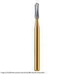 Kerr Jet Tungsten Carbide Fine Cross Cut Bur 1958 012 Straight Fissure Dome FG 19mm (100)