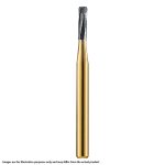 Kerr Jet Tungsten Carbide Fine Cross Cut Bur 2057 010 Straight Fissure FG 19mm (100)