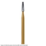 Kerr Jet Tungsten Carbide Fine Cross Cut Bur 2071 012 Taper Flat End FG 19mm (5)