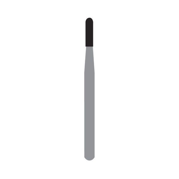 Kerr Jet Tungsten Carbide Bur Kriss Kross 2157 010 Straight Dome FG 19mm (5)