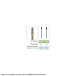 Kerr Jet Tungsten Carbide Bur Kriss Kross 2158 012 Straight Dome FG 19mm (5)
