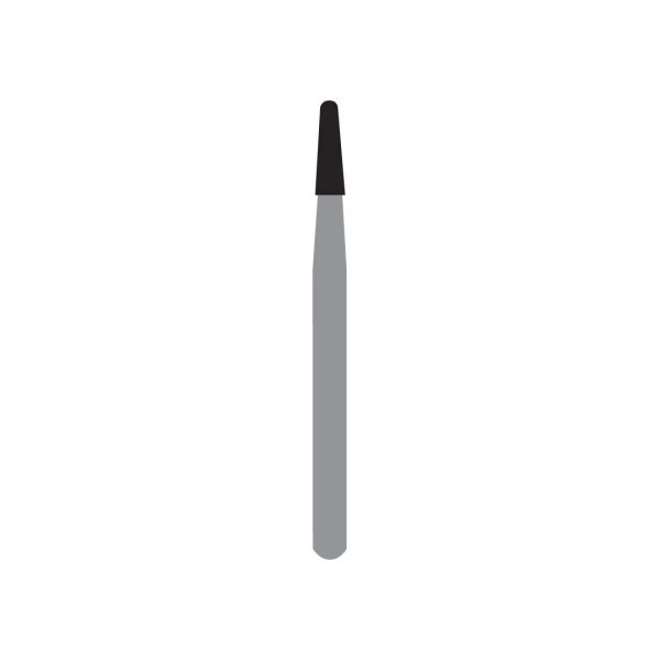 Kerr Jet Tungsten Carbide Bur Kriss Kross 2171 012 Taper Dome FG 19mm (5)