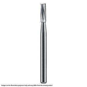 Kerr Jet Tungsten Carbide Operative Bur 257 010 Straight Flat End Fissure FG 19mm (5)
