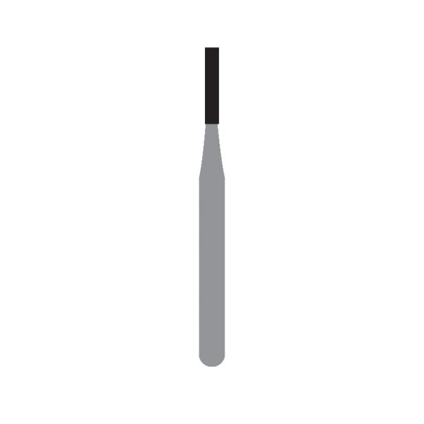 Kerr Jet Tungsten Carbide Operative Bur 257 010 Straight Flat End Fissure FG 19mm (5)
