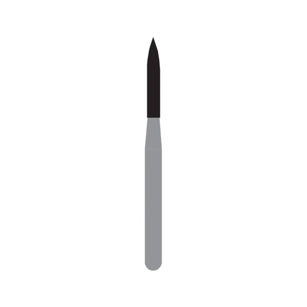 Kerr Jet Tungsten Carbide Trimming & Finishing Bur 283 012 Finishing Torpedo FG 19mm (5)