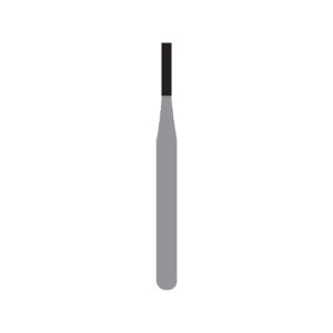 Kerr Jet Tungsten Carbide Operative Bur 556 009 Straight Flat End X-Cut Fissure FG 19mm (100)