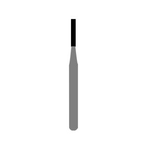 Kerr Jet Tungsten Carbide Operative Bur 556L 009 Straight Flat End X-Cut Fissure FG 19mm (5)