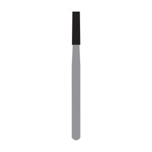Kerr Jet Tungsten Carbide Operative Bur 558L 012 Straight Flat End X-Cut Fissure FG 19mm (100)