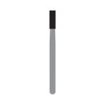 Kerr Jet Tungsten Carbide Operative Bur 559 014 Straight Flat End X-Cut Fissure FG 19mm (5)