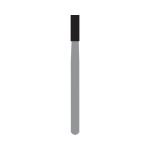 Kerr Jet Tungsten Carbide Operative Bur 559 014 Straight Flat End X-Cut Fissure FG 19mm (100)