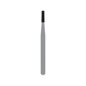 Kerr Jet Tungsten Carbide Operative Bur 56 009 Straight Flat End Fissure FG 19mm (5)