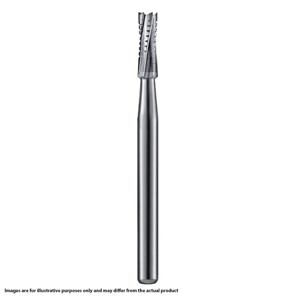 Kerr Jet Tungsten Carbide Operative Bur 560 016 Straight Flat End X-Cut Fissure FG 19mm (5)
