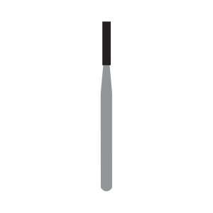 Kerr Jet Tungsten Carbide Operative Bur 57L 010 Straight Flat End Fissure FG 19mm (5)