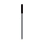Kerr Jet Tungsten Carbide Operative Bur 57L 010 Straight Flat End Fissure FG 19mm (100)