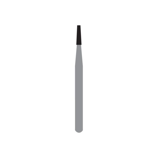 Kerr Jet Tungsten Carbide Operative Bur 699 009 Taper Flat End X-Cut Fissure FG 19mm (100)