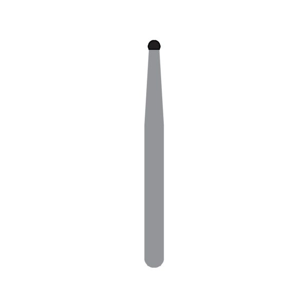 Kerr Jet Tungsten Carbide Trimming & Finishing Bur 7002 010 Round FG 19mm (5)