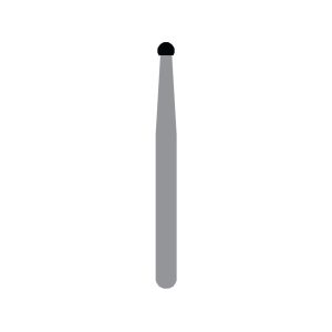Kerr Jet Tungsten Carbide Trimming & Finishing Bur 7003 012 Round FG 19mm (5)