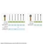 Kerr Jet Tungsten Carbide Trimming & Finishing Bur 7006 018 Round FG 19mm (100)