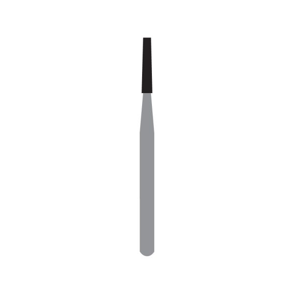 Kerr Jet Tungsten Carbide Operative Bur 700L 010 Taper Flat End X-Cut Fissure FG 19mm (5)