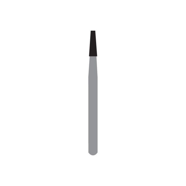 Kerr Jet Tungsten Carbide Operative Bur 701 012 Taper Flat End X-Cut Fissure FG 19mm (5)