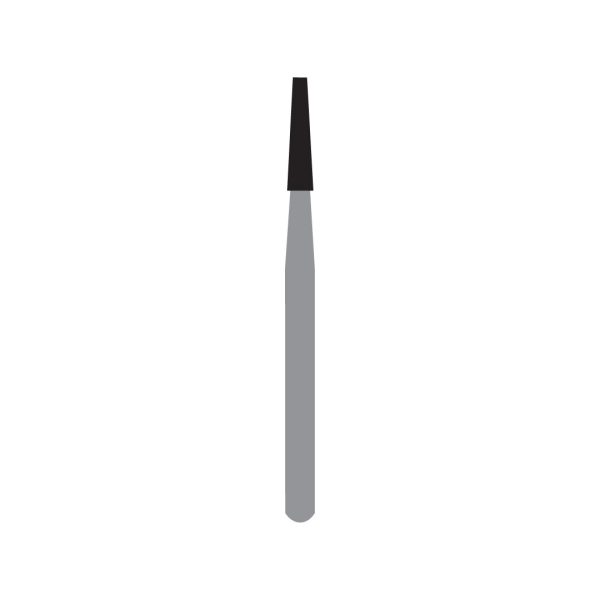 Kerr Jet Tungsten Carbide Operative Bur 701L 012 Taper Flat End X-Cut Fissure FG 19mm (100)