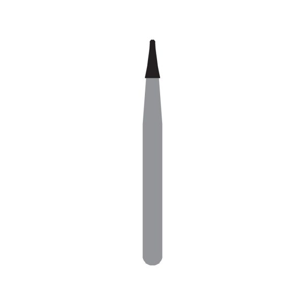 Kerr Jet Tungsten Carbide Trimming & Finishing Bur 7103 012 Concave Interproximal FG 19mm (5)
