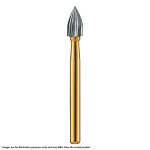 Kerr Jet Tungsten Carbide Trimming & Finishing Bur 7108 023 Flame FG 19mm (5)