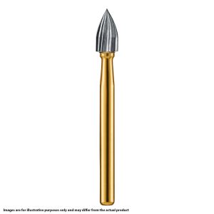 Kerr Jet Tungsten Carbide Trimming & Finishing Bur 7108 023 Flame FG 19mm (5)
