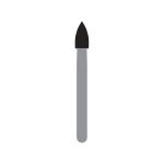 Kerr Jet Tungsten Carbide Trimming & Finishing Bur 7108 023 Flame FG 19mm (5)
