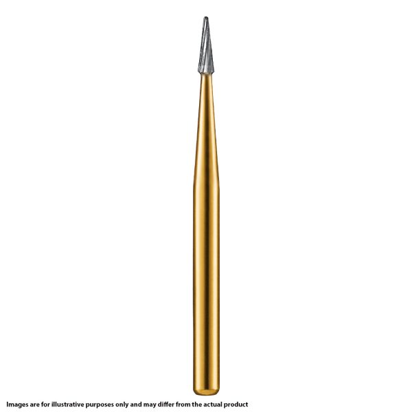 Kerr Jet Tungsten Carbide Trimming & Finishing Bur 7214 010 Taper Finishing FG 19mm (5)