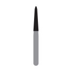 Kerr Jet Tungsten Carbide Trimming & Finishing Bur 7283 016 Taper Finishing FG 19mm (5)