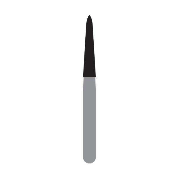Kerr Jet Tungsten Carbide Trimming & Finishing Bur 7283 016 Taper Finishing FG 19mm (5)
