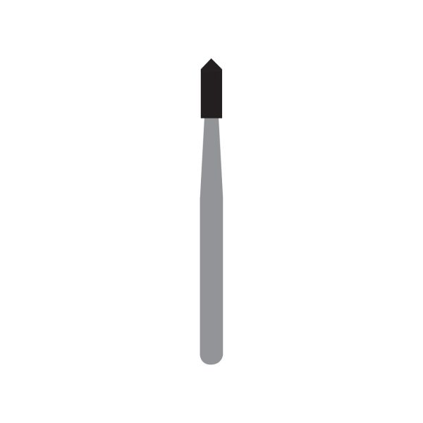 Kerr Jet Tungsten Carbide Trimming & Finishing Bur 7345 015 Crown & Bridge Chamfer FG 19mm (100)