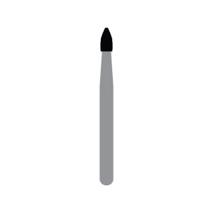 Kerr Jet Tungsten Carbide Trimming & Finishing Bur 7406 018 Egg FG 19mm (5)